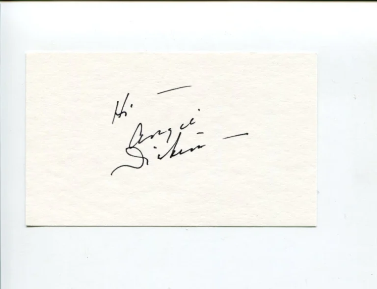 Angie Dickinson Oceans 11 Rat Pack Police Woman Rio Bravo Signed Autograph