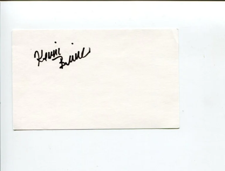 Kevin Beirne Osaka Kintesu Buffaloes Chicago White Sox Signed Autograph
