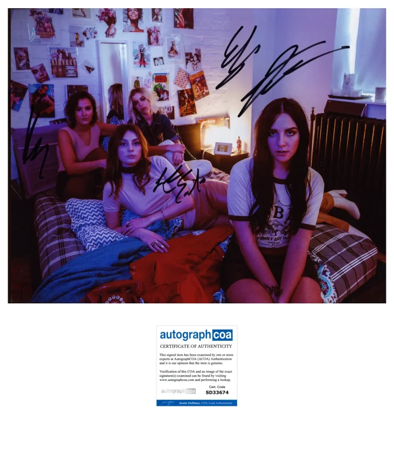 THE BEACHES GIRL ROCK BAND SIGNED AUTOGRAPH 11x14 PHOTO A w/PROOF & COA ACOA