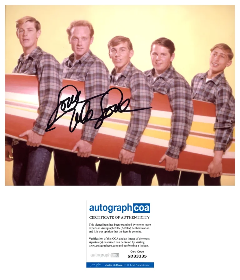 MIKE LOVE SIGNED THE BEACH BOYS 8x10 PHOTO C w/EXACT VIDEO PROOF & AUTOGRAPH COA