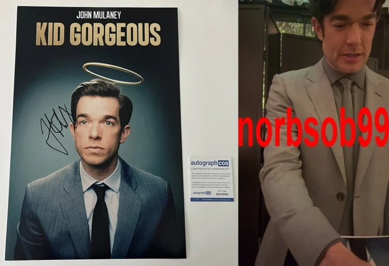 JOHN MULANEY SIGNED AUTOGRAPH KID GORGEOUS 12x18 PHOTO w/EXACT VIDEO PROOF & COA