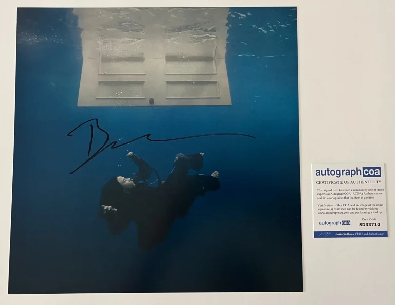 BILLIE EILISH SIGNED HIT ME HARD AND SOFT 12x12 ALBUM FLAT VINYL & AUTOGRAPH COA