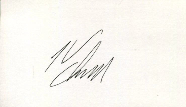 Kevin Cheveldayoff Winnipeg Jets General Manager Signed Autograph