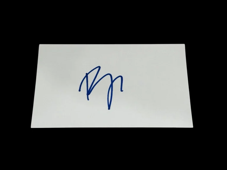 Breckin Meyer Robot Chicken King of the Hill Franklin & Bash Signed Autograph