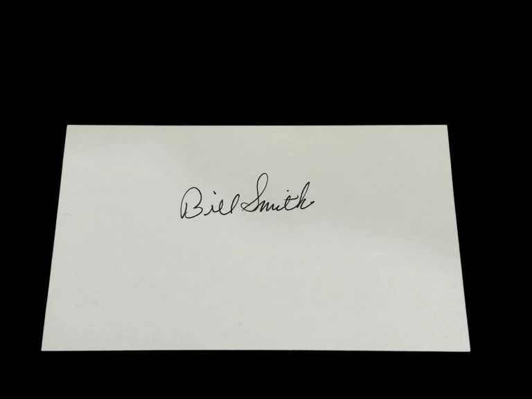 Bill Smith Pro Rodeo Hall of Fame PRCA World Champion Saddle Signed Autograph
