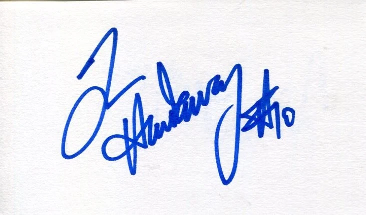 Tim Hardaway UTEP Golden State Warriors US Olympic Gold Medal Signed Autograph