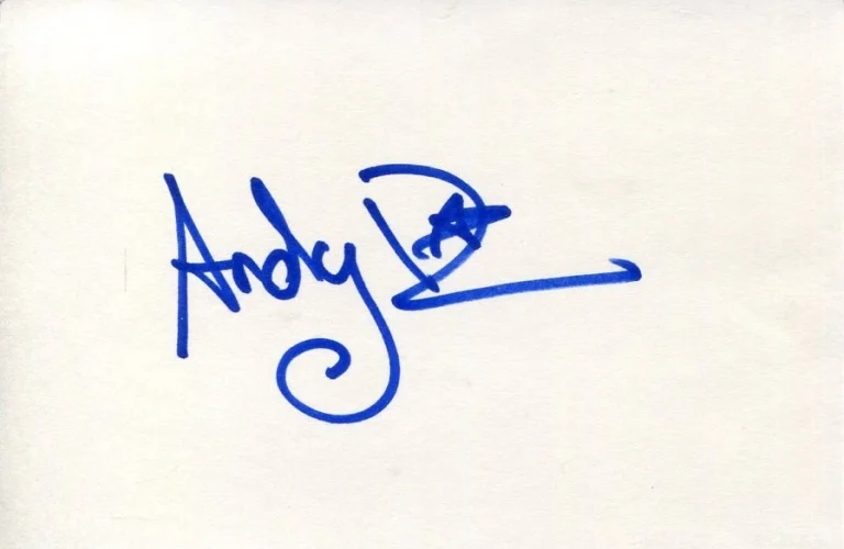 Andy Dick NewsRadio Less Than Perfect The Lion King 2 Signed Autograph