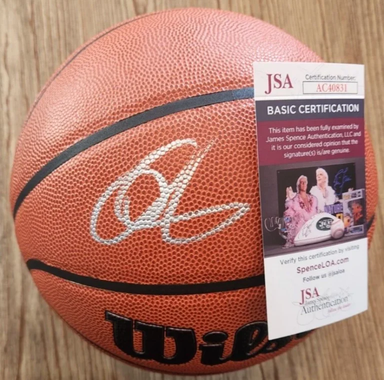DeMar DeRozan Signed NBA Basketball w/ JSA COA #AC40831 Chicago Bulls