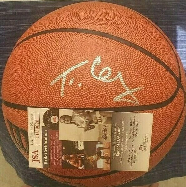 Franz Wagner Signed NBA Basketball w/ JSA COA #UU39028 Orlando Magic Michigan