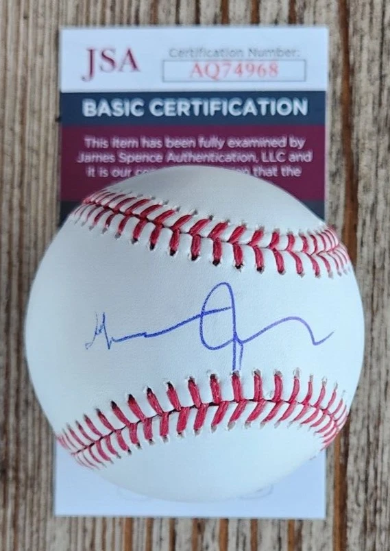 Hakeem Jeffries Signed OMLB Baseball w/ JSA COA #AQ74968 House Minority Leader