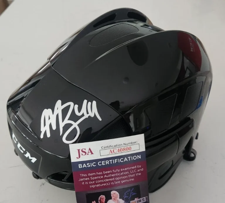 Morgan Rielly Signed Full-Size Hockey Helmet w/ JSA COA Team Toronto Maple Leafs