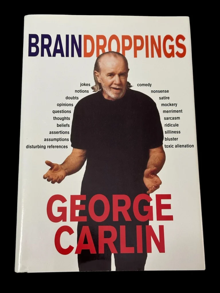 George Carlin Bill & Ted's Excellent Adventure Dogma Cars Signed Autograph Book