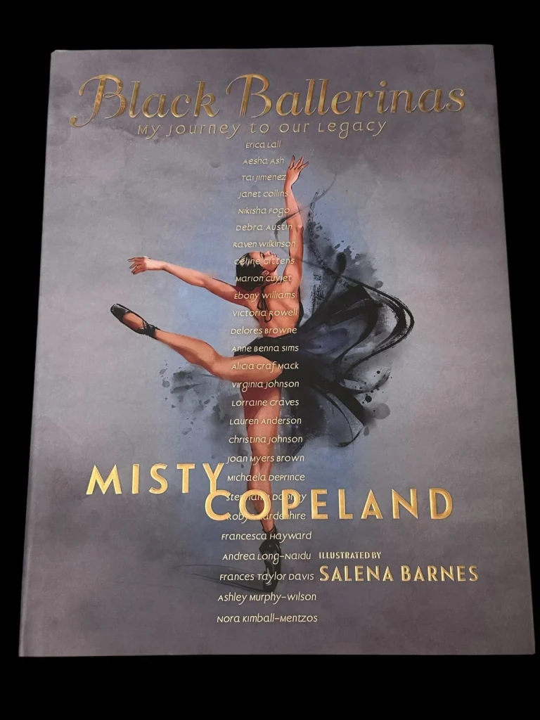 Misty Copeland African America Ballet Black Ballerinas Signed Autograph Book JSA