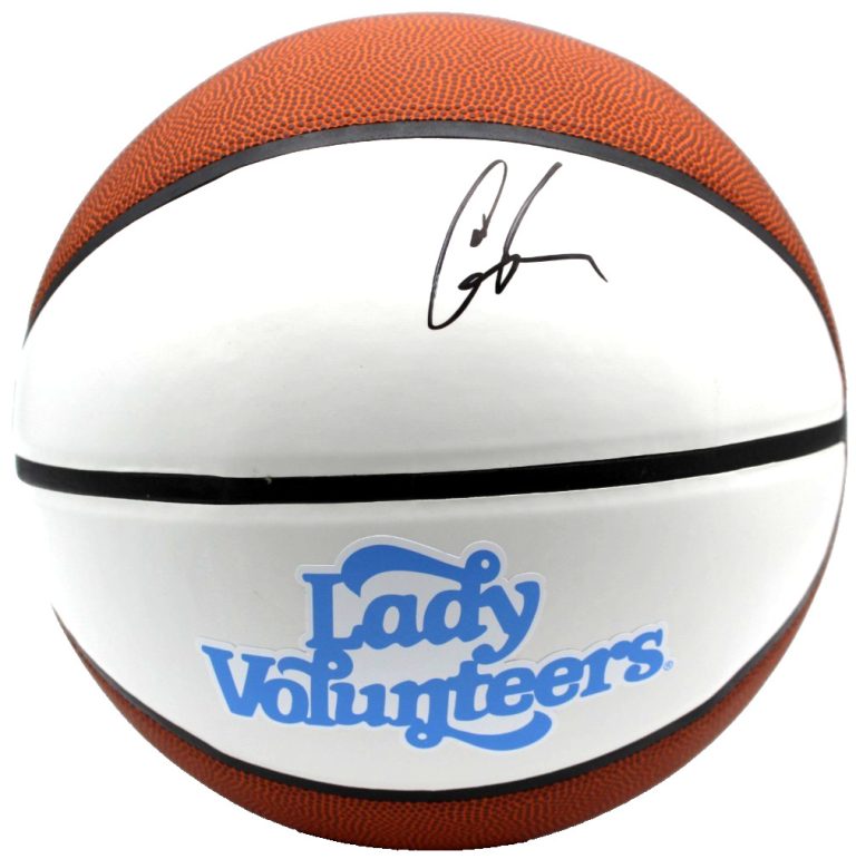 Candace Parker Signed Tennessee Lady Vols Basketball W/Beckett COA BY018686