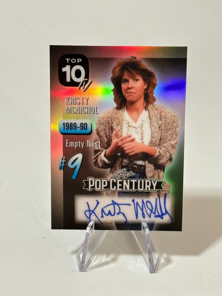 2026 Leaf Metal Pop Century Kristy McNichol Empty Nest 15/20 Signed Autograph