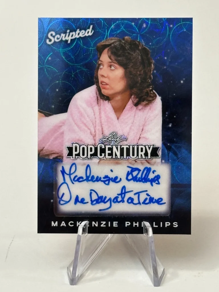 2026 Leaf Metal Pop Century Mackenzie Phillips One Day Time 1/1 Signed Autograph