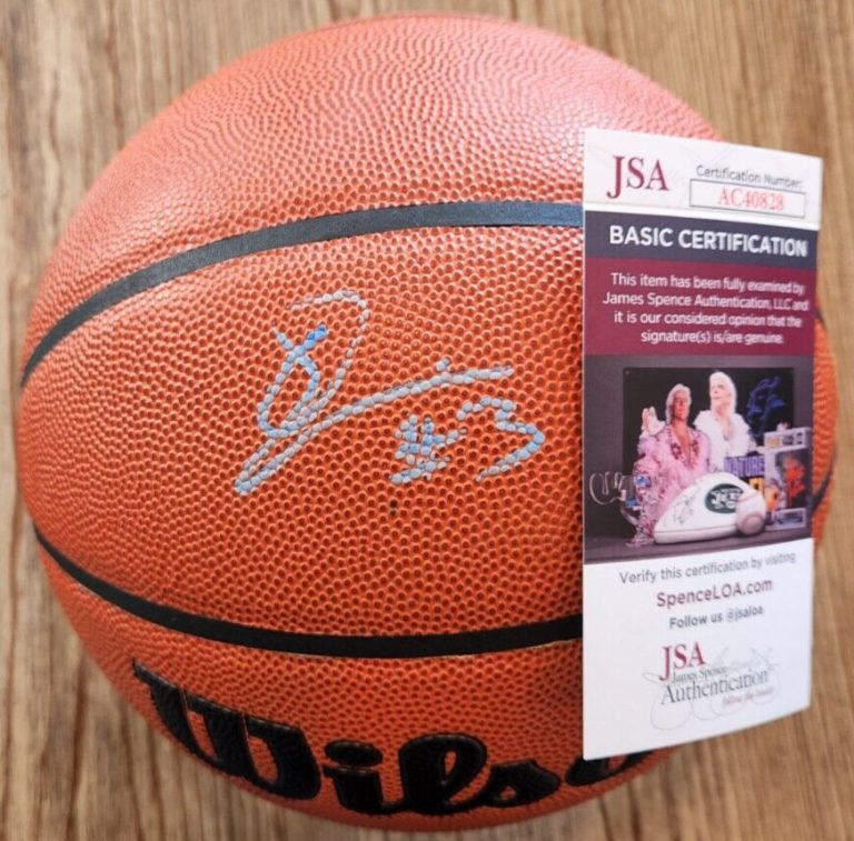 Chris Duarte Signed NBA Basketball JSA COA #AC40828 Indiana Pacers Oregon Ducks