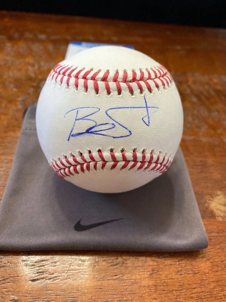 Blake Swihart Signed Official Major League Baseball Beckett BAS Coa Red Sox