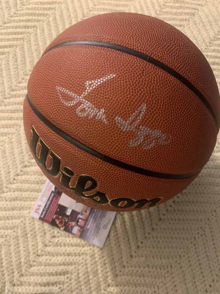 Tom Izzo Signed NCAA Basketball Autographed JSA COA Authentication MSU Spartans