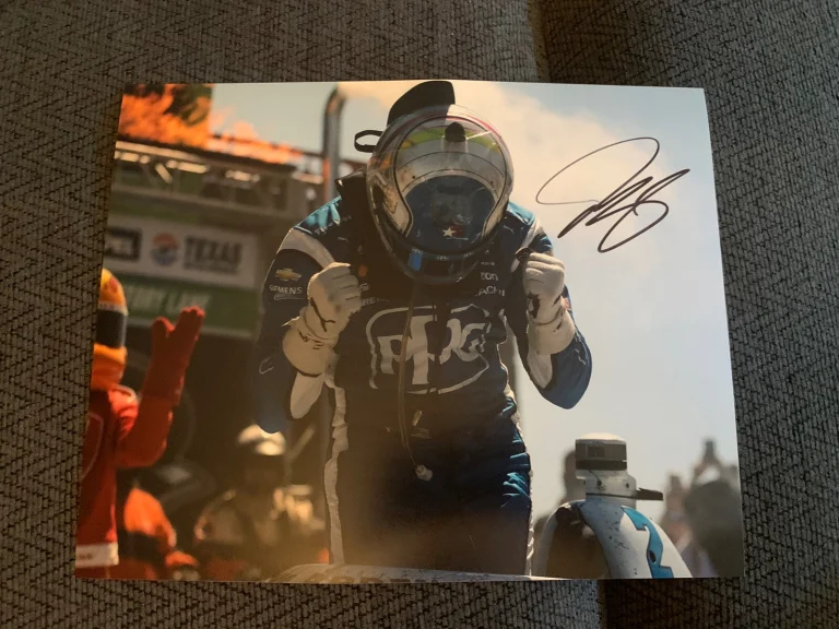 Josef Newgarden Signed Indy 500 Photo Indianapolis Autographed 8x10