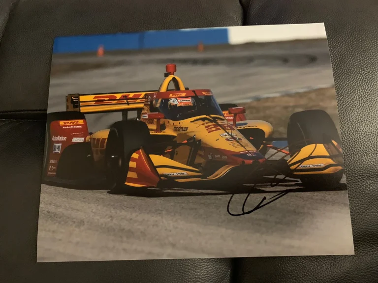 Romain Grosjean Indy 500 Signed 8 X 10 Photo Indianapolis Autographed