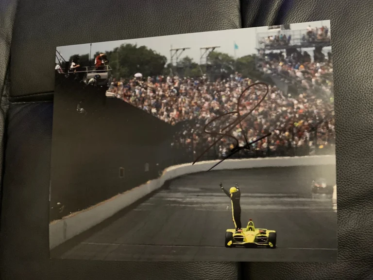 Simon Pagenaud Indy Car Signed 8 X 10 Photo Indianapolis 500 Autographed 2019
