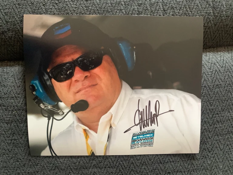 Chip Ganassi Signed Indy 500 Car 8x10 Photo Indianapolis Target Nascar Autograph