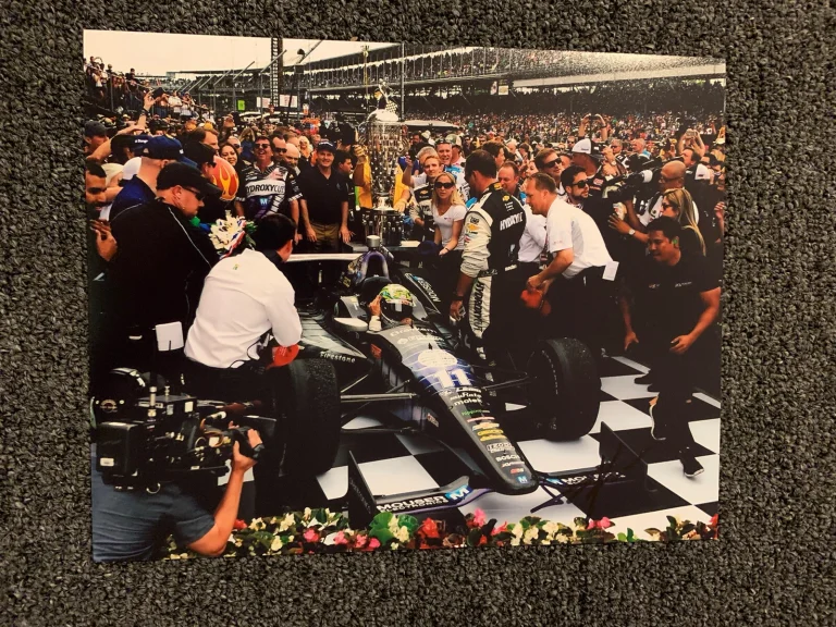 Tony Kanaan Signed Indianapolis 500  8 X 10 Photo Indy Car Autograph 2013 Winner