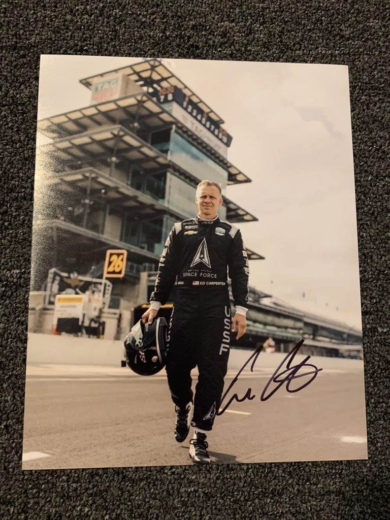 Ed Carpenter Signed Indianapolis 500  8 X 10 Photo Indy Car Autographed 2020