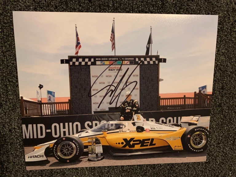 Josef Newgarden Signed Indy 500 Photo Indianapolis Autographed 8x10