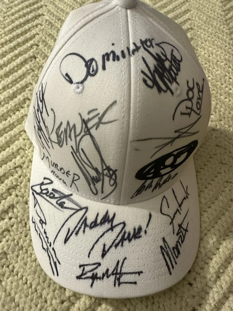 15 OKC Street Outlaws SIGNED 405 Hat Daddy Dave Ryan Martin Murder Nova Monza ++