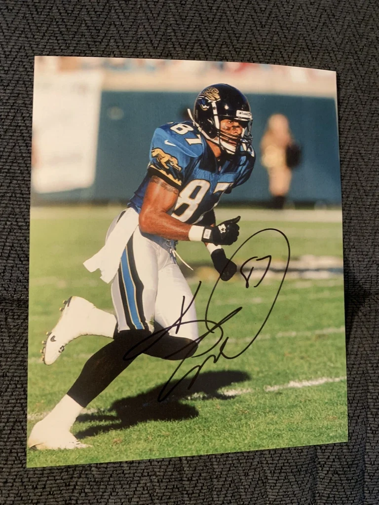 Keenan McCardell Signed 8 X 10 Photo Autographed Football