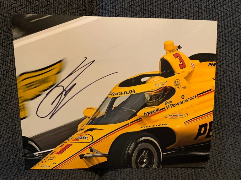 Scott McLaughlin Signed Indianapolis Indy 500 8 X 10 Photo Autographed 2023