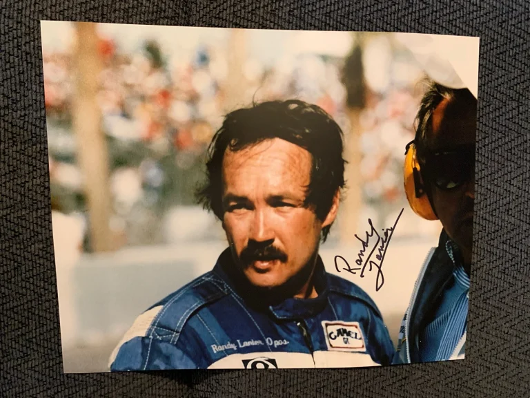 Randy Lanier signed Indy 500 Indianapolis 8 X 10 Photo  Autographed