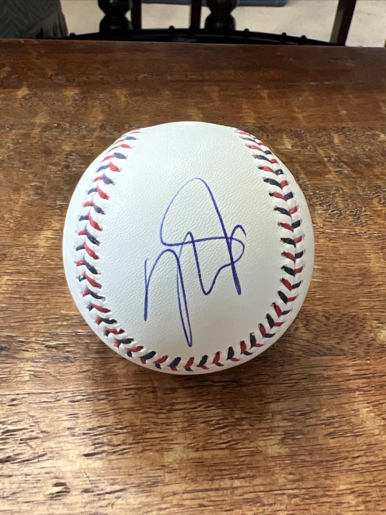 Mike Trout Signed 2018 All Star Baseball JSA Coa Angels Autographed
