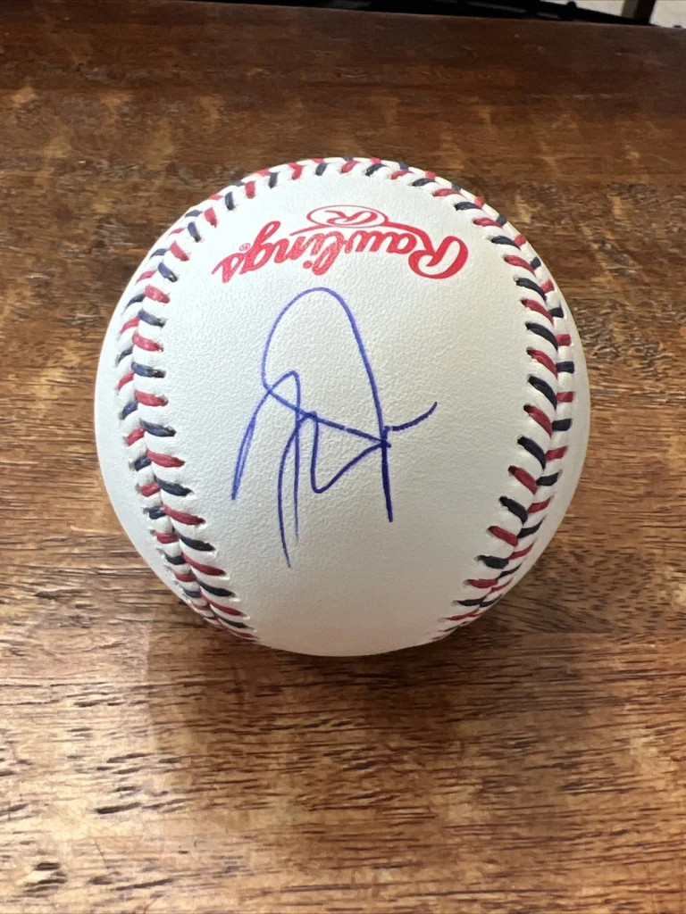 Mike Trout Signed 2018 All Star Baseball JSA Coa Angels Autographed