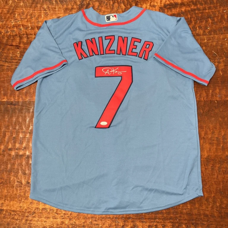 Andrew Knizner Signed St Louis Cardinals Jersey JSA Coa Autographed
