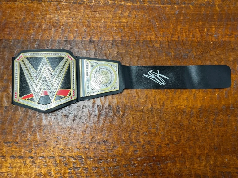Cody Rhodes Signed WWE Championship Belt PSA DNA Autographed American Nightmare