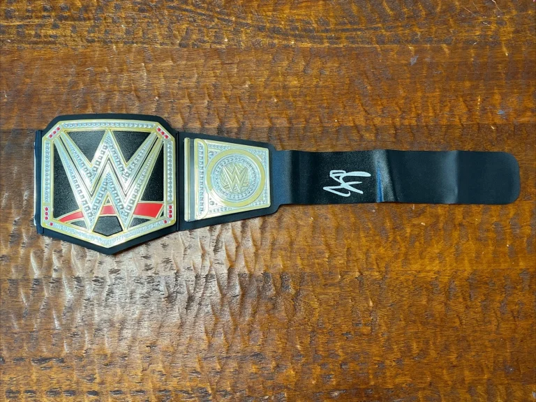 Cody Rhodes Signed WWE Championship Belt PSA DNA Autographed American Nightmare