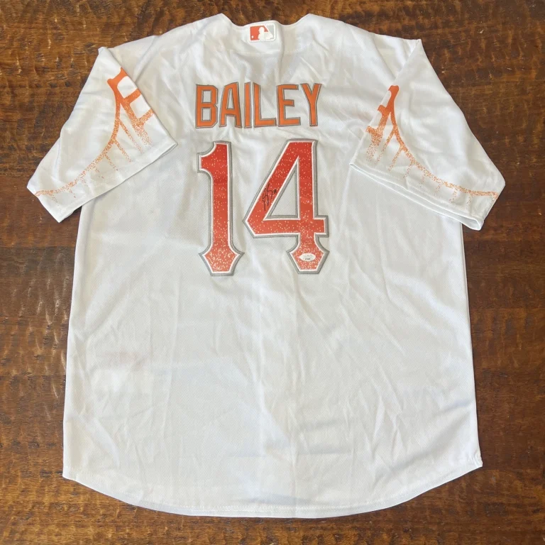Patrick Bailey Signed San Francisco Giants Jersey JSA Coa Autographed