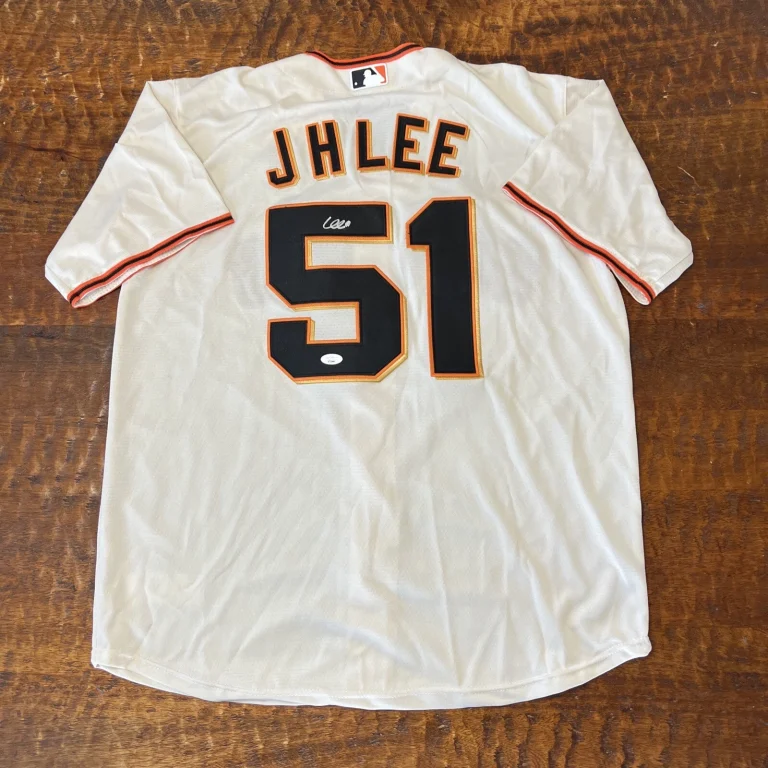 Jung Hoo Lee Signed San Francisco Giants Jersey JSA Coa Autographed