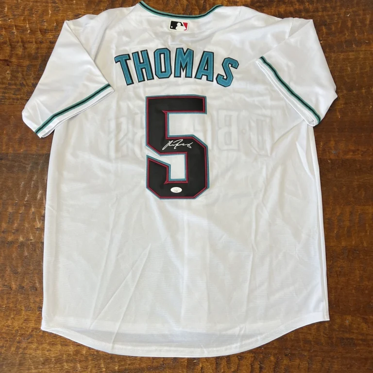 Alek Thomas Signed Arizona Diamondbacks Jersey JSA Coa Autographed