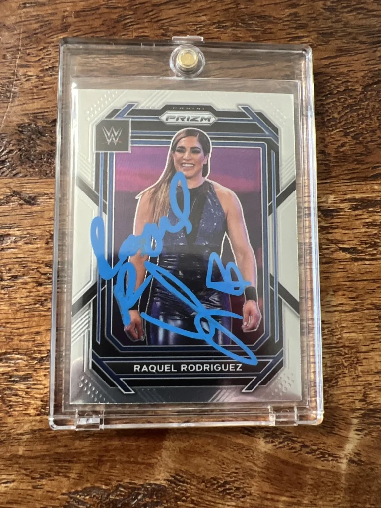 Raquel Rodriguez & Liv Morgan IP Signed Prizm Card Psa Dna Autographed WWE