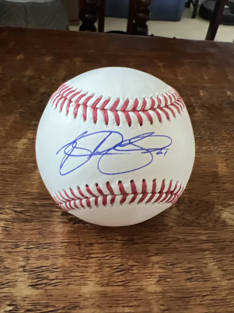 Blake Sabol Signed Official Major League Baseball JSA Coa Giants Autographed