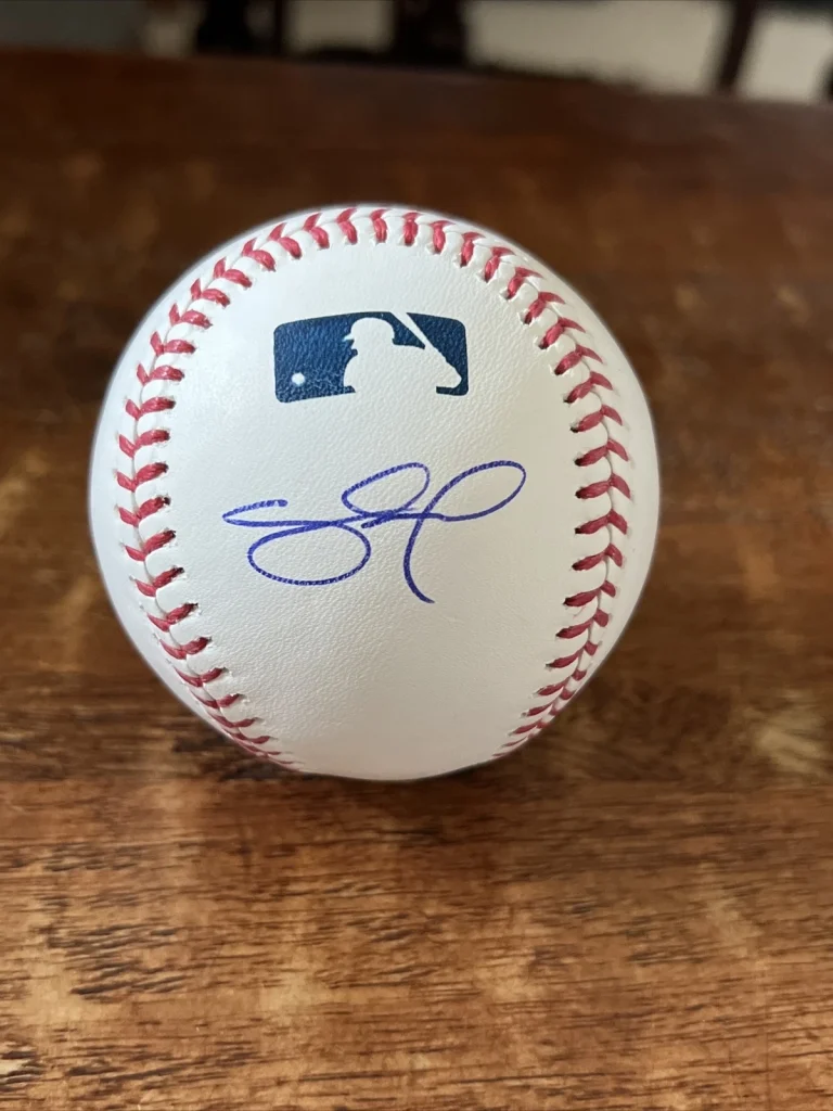 Pablo Sandoval Signed Official Major League Baseball JSA Coa Giants Autographed