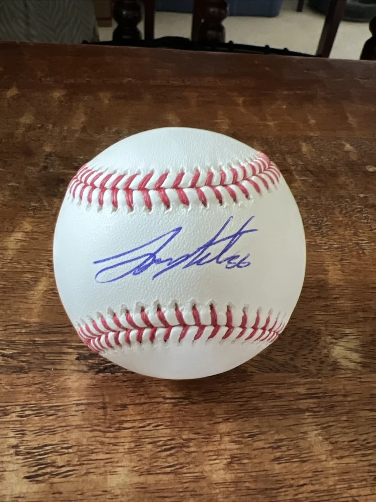 Logan Gilbert Signed Major League Baseball JSA Coa Mariners Autographed