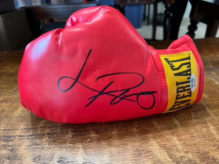 Liam Paro Signed Everlast Boxing Glove PSA DNA Autographed The Prodigy