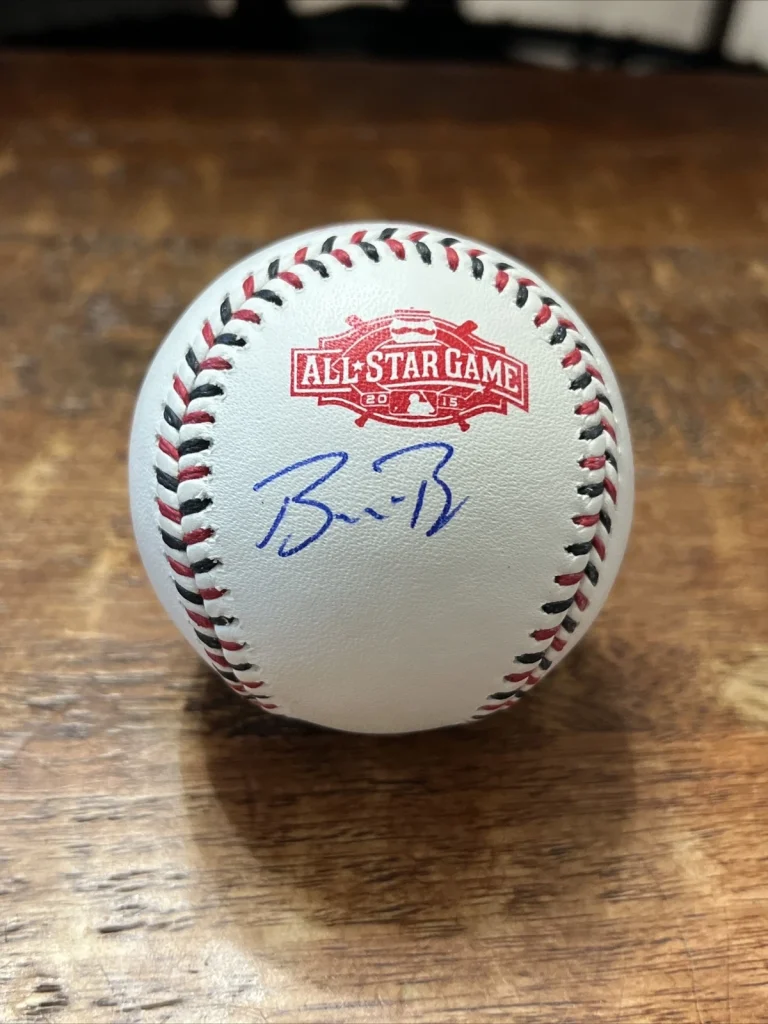 Buster Posey Signed 2015 All Star Baseball PSA DNA  Autographed Giants
