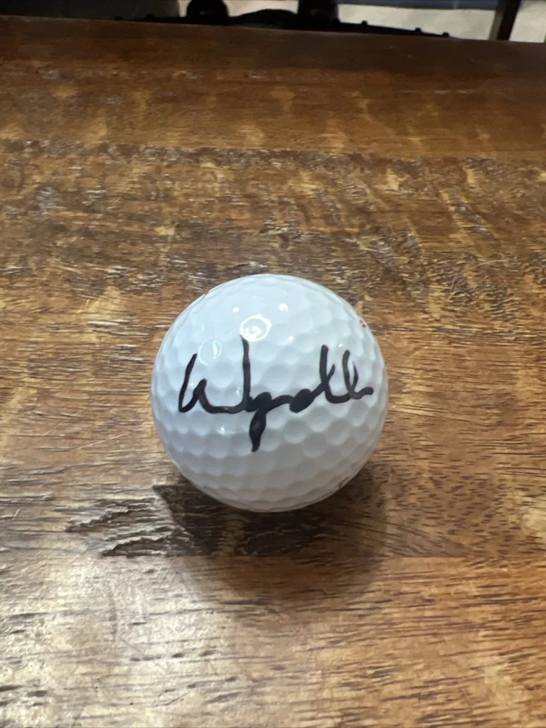 Wyndham Clark Signed Titleist Golf Ball PSA DNA Autographed PGA