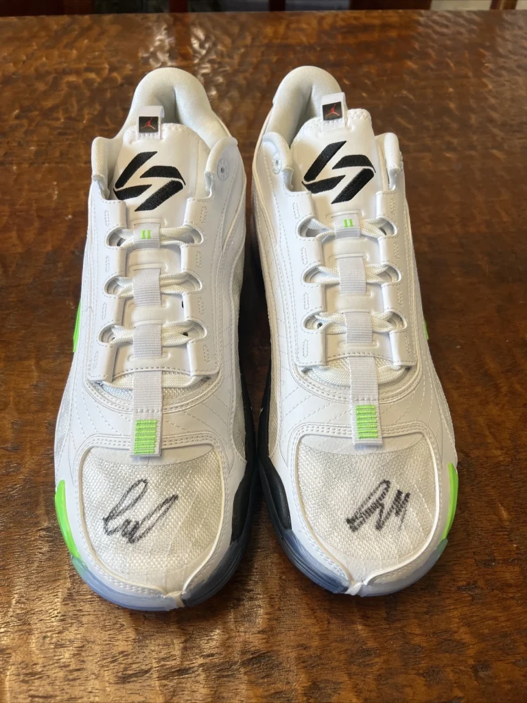 LUKA DONCIC Signed Jordan Luka 2 Shoes PSA DNA  Autographed Mavericks